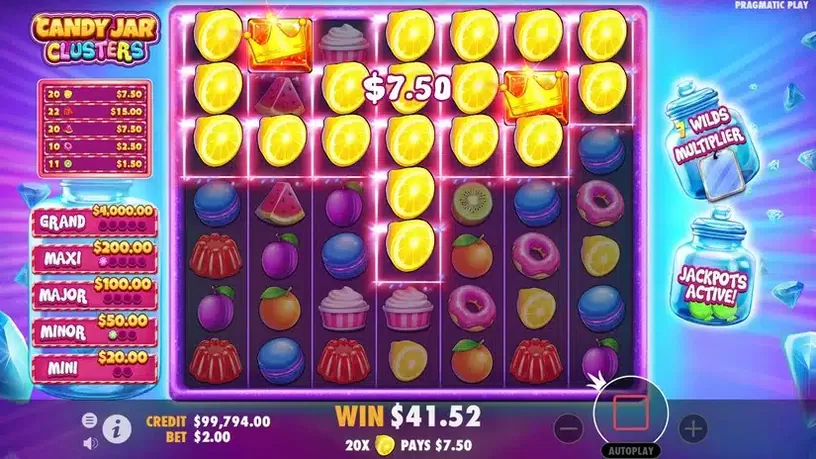 Candy Jar Clusters slot screenshot 5