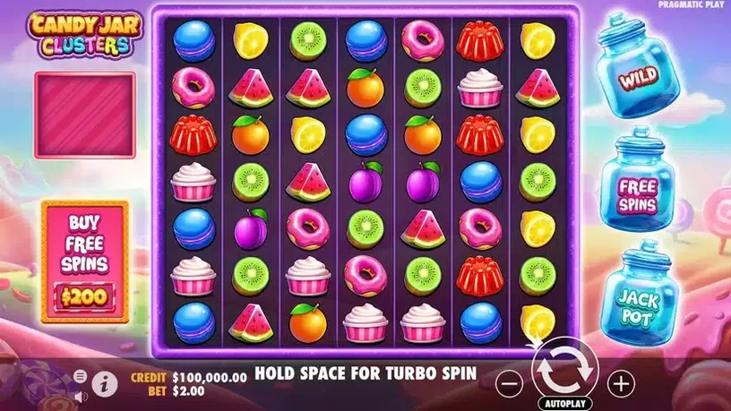 Candy Jar Clusters slot screenshot 1