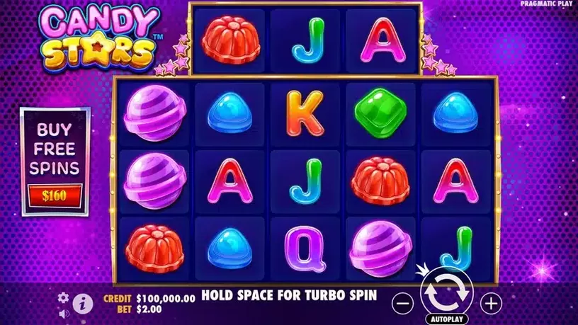 Candy Starz slot screenshot 1