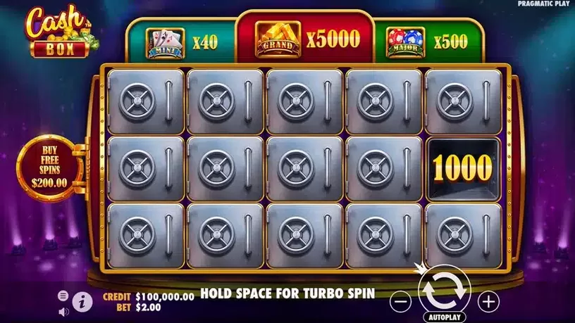 Cash Box slot screenshot 1