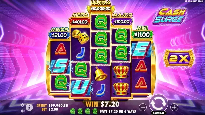 Cash Surge slot screenshot 4