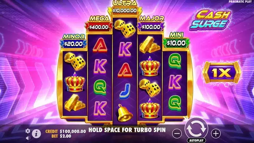 Cash Surge slot screenshot 1