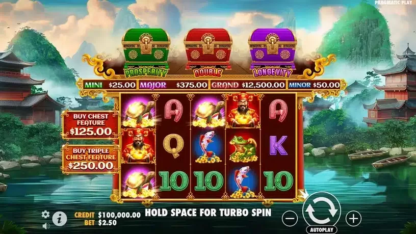 Chests of Cai Shen slot screenshot 1