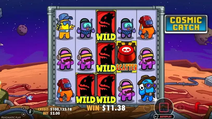 Cosmic Catch slot screenshot 5