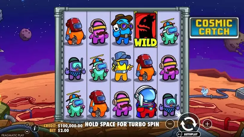 Cosmic Catch slot screenshot 1