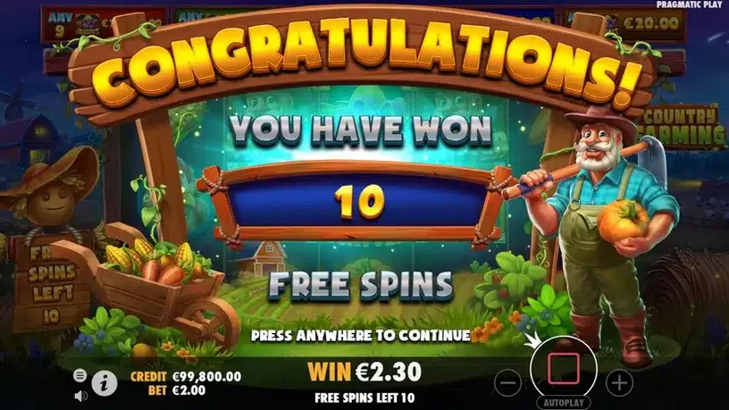 Country Farming slot screenshot 4