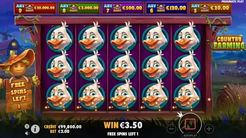 Country Farming slot screenshot 6