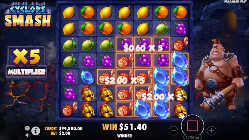 Cyclops Smash slot screenshot 5