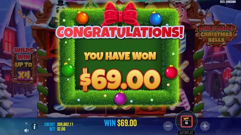 Ding Dong Christmas Bells slot screenshot 5