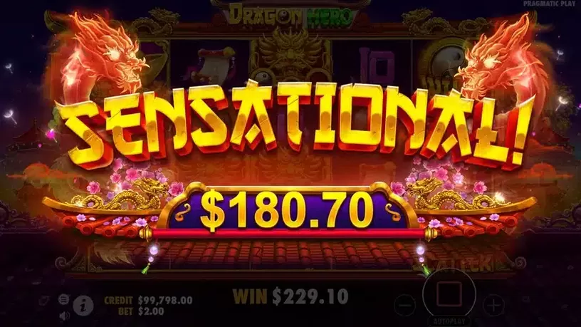 Dragon Hero slot screenshot 8