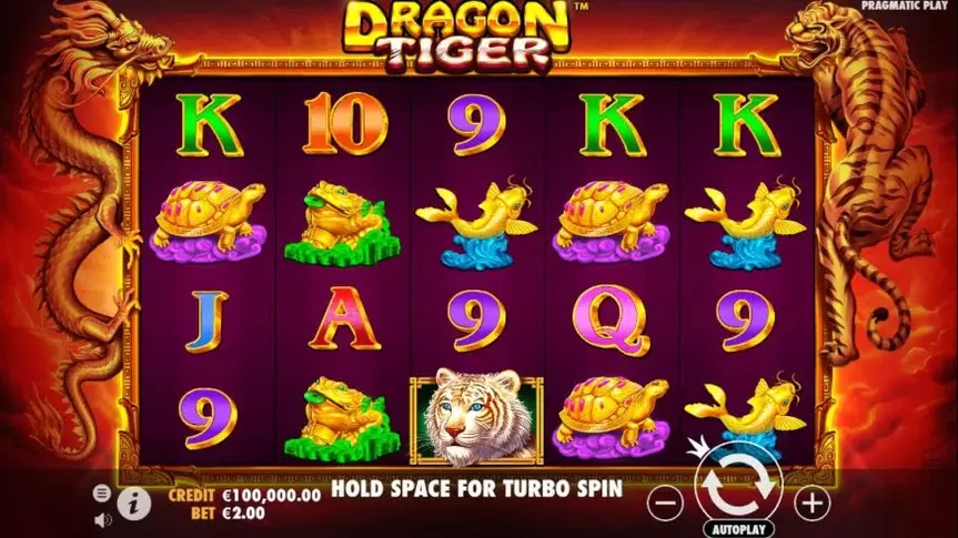 Dragon Tiger slot screenshot 1