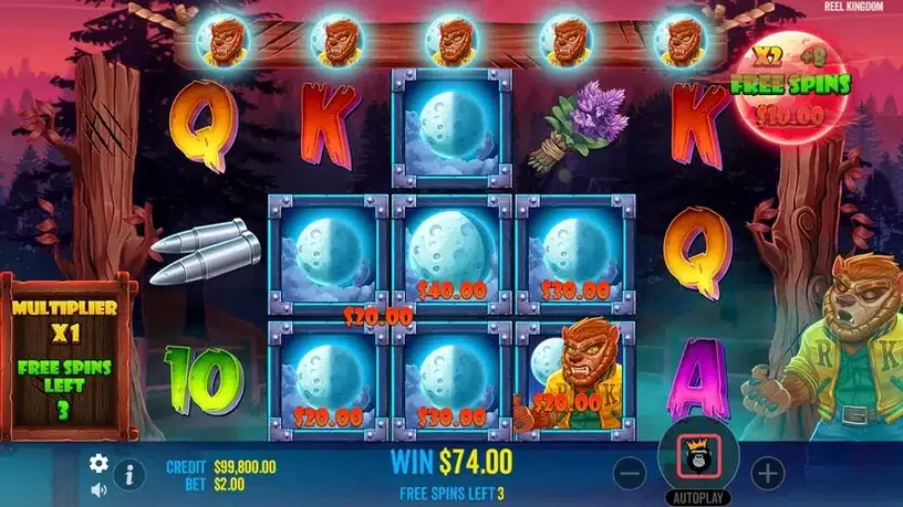 Fangtastic Freespins slot screenshot 5