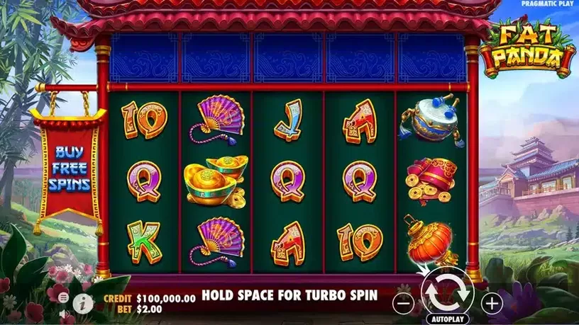 Fat Panda slot screenshot 1