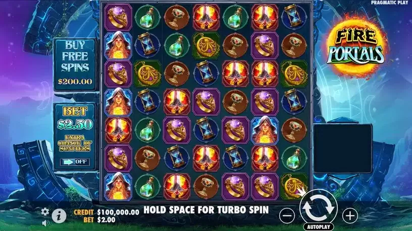 Fire Portals slot screenshot 1
