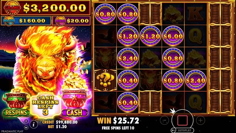 Fire Stampede Ultimate slot screenshot 6