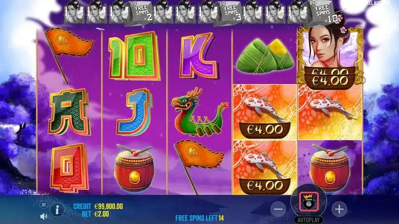 Floating Dragon – Dragon Boat Festival slot screenshot 4