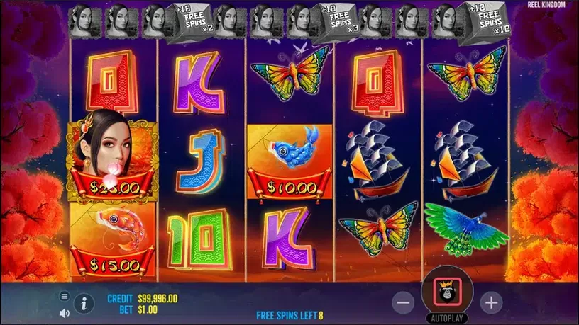 Floating Dragon Hold and Spin slot screenshot 4