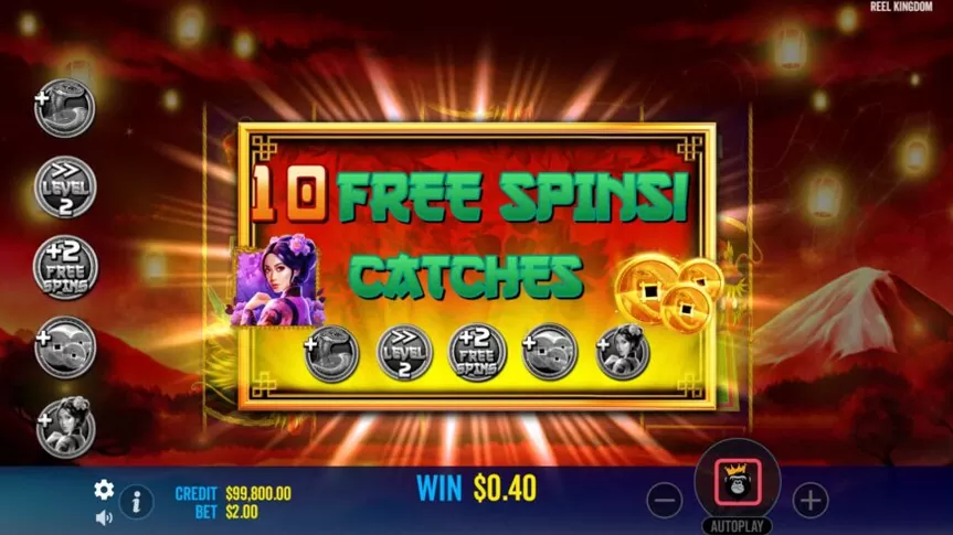 Floating Dragon – Year of the Snake slot screenshot 3