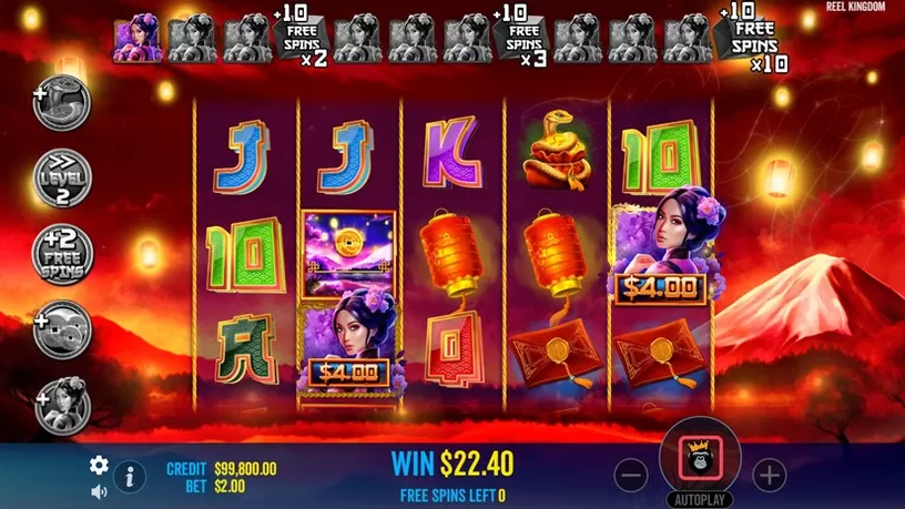 Floating Dragon – Year of the Snake slot screenshot 5