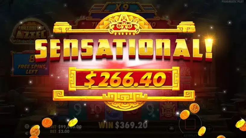 Fortunes of the Aztec slot screenshot 7