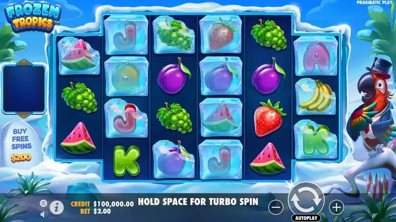 Frozen Tropics slot screenshot 1