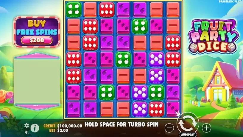 Fruit Party Dice slot screenshot 1