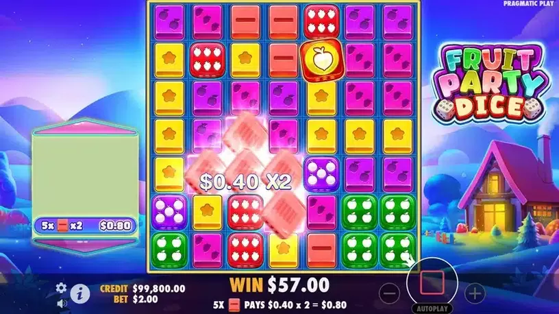 Fruit Party Dice slot screenshot 5