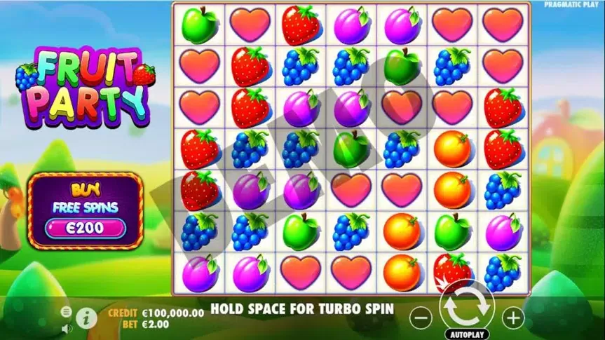 Fruit Party slot screenshot 1