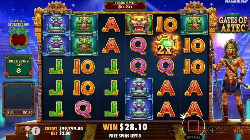 Gates of Aztec slot screenshot 5