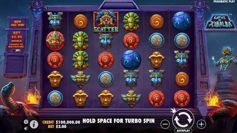 Gates of Xibalba slot screenshot 1