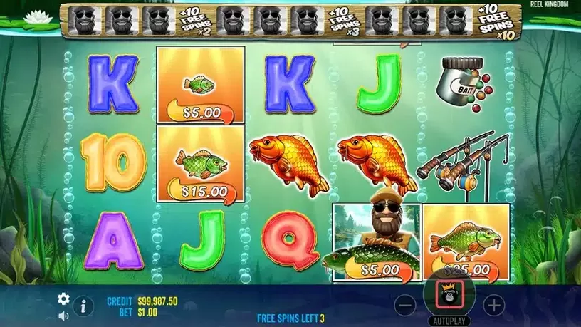 Gold Carp Bonanza slot screenshot 5