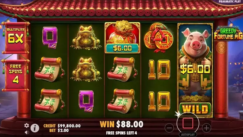 Greedy Fortune Pig slot screenshot 5