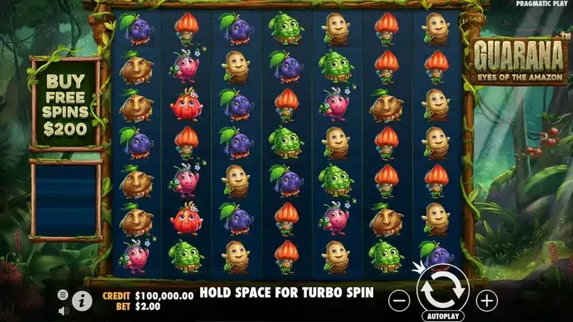 Guarana Eyes of the Amazon slot screenshot 1