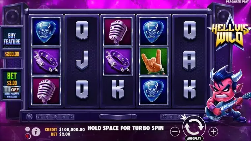 Hellvis Wild slot screenshot 1