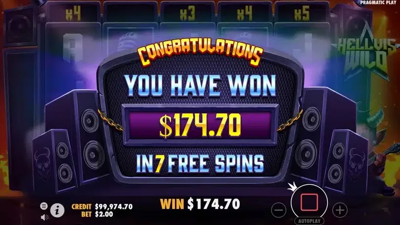 Hellvis Wild slot screenshot 6