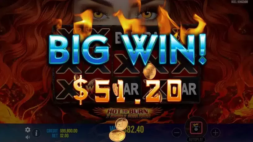 Hot to Burn – 7 Deadly Free Spins slot screenshot 5