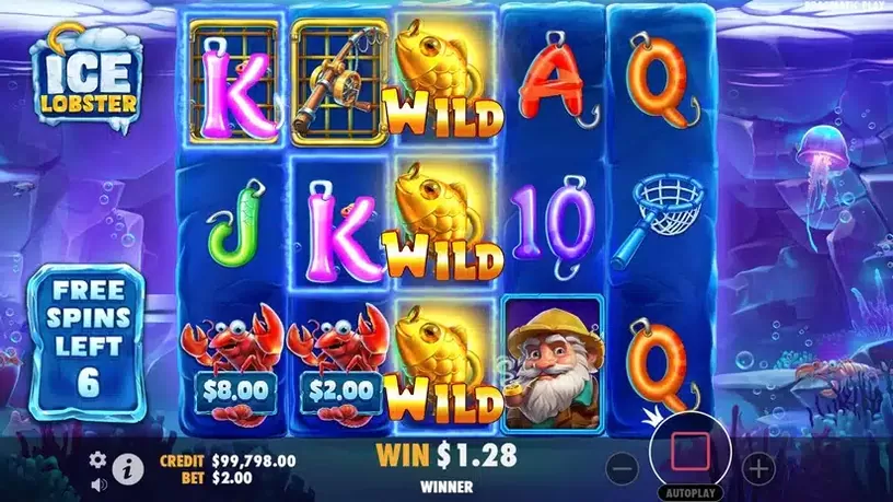 Ice Lobster slot screenshot 4