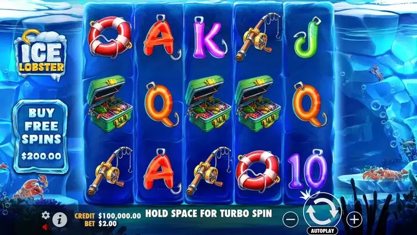 Ice Lobster slot screenshot 1