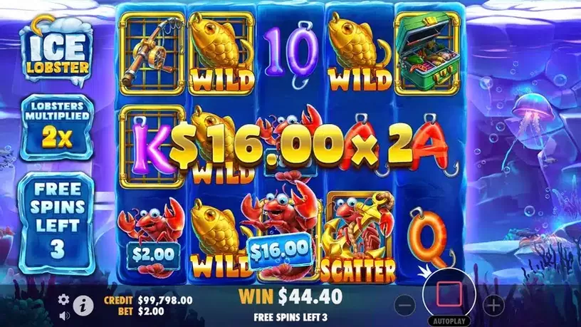 Ice Lobster slot screenshot 6