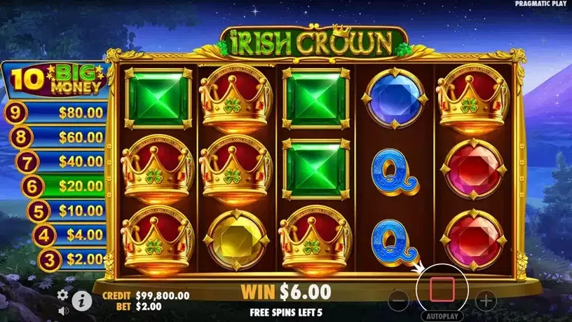 Irish Crown slot screenshot 5