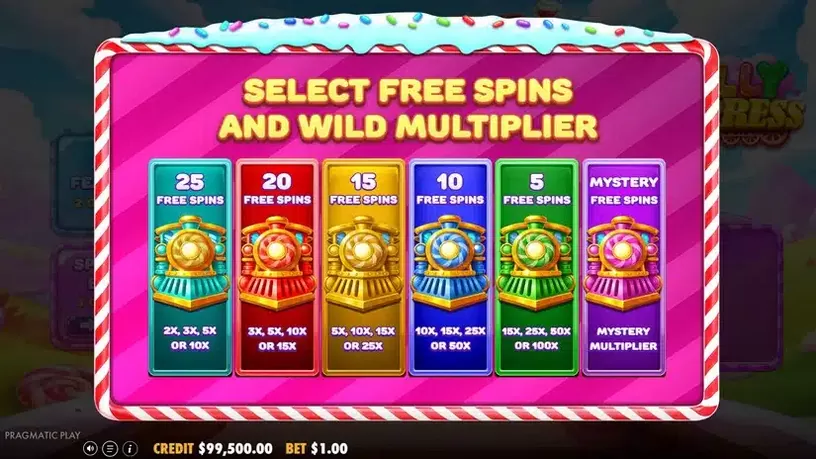 Jelly Express slot screenshot 3