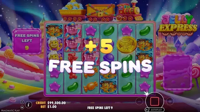 Jelly Express slot screenshot 5