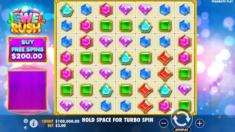 Jewel Rush slot screenshot 1