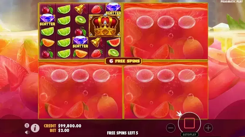Juicy Fruits Multihold slot screenshot 4