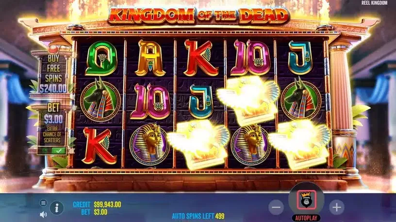 Kingdom of The Dead slot screenshot 3