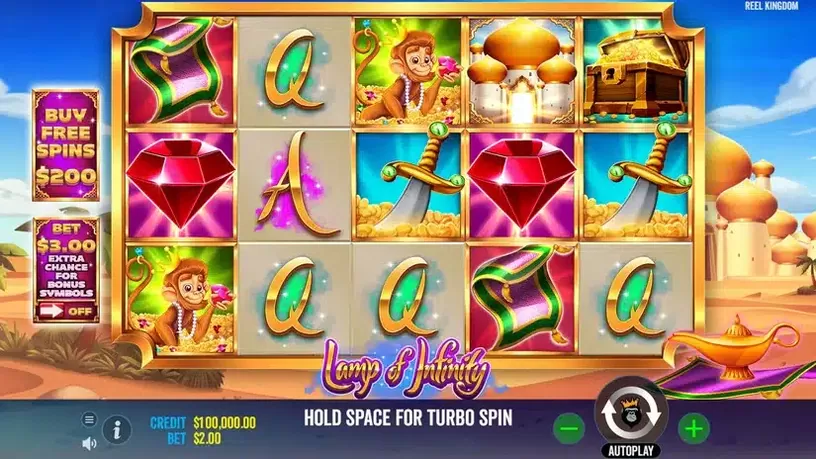 Lamp Of Infinity slot screenshot 1