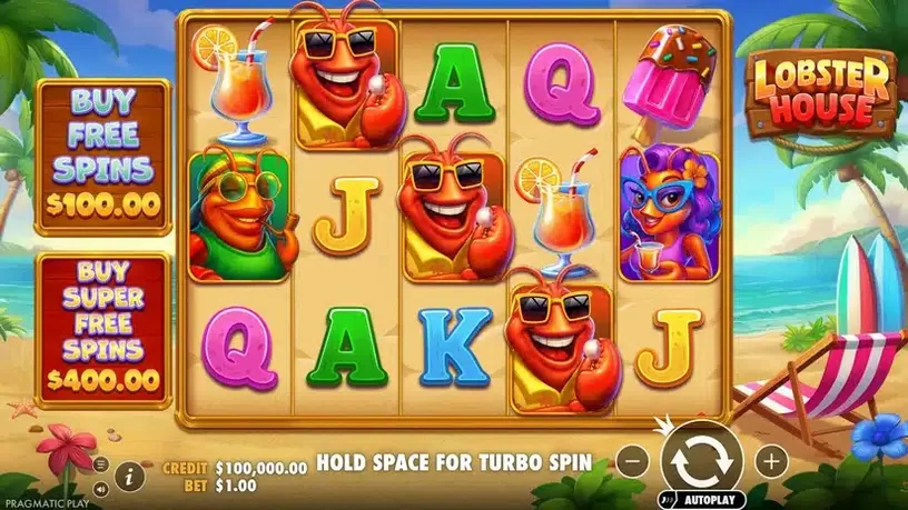 Lobster House slot screenshot 1