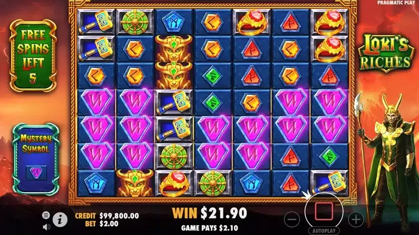 Loki’s Riches slot screenshot 5