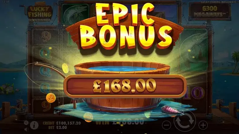 Lucky Fishing Megaways slot screenshot 5
