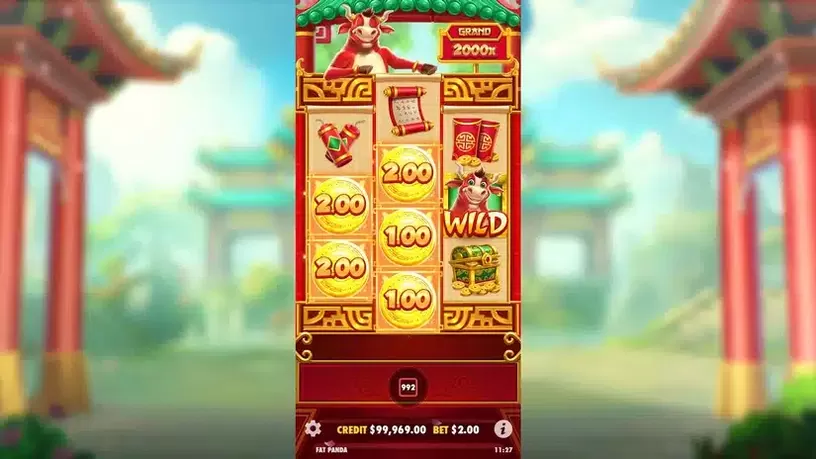 Lucky Ox slot screenshot 4